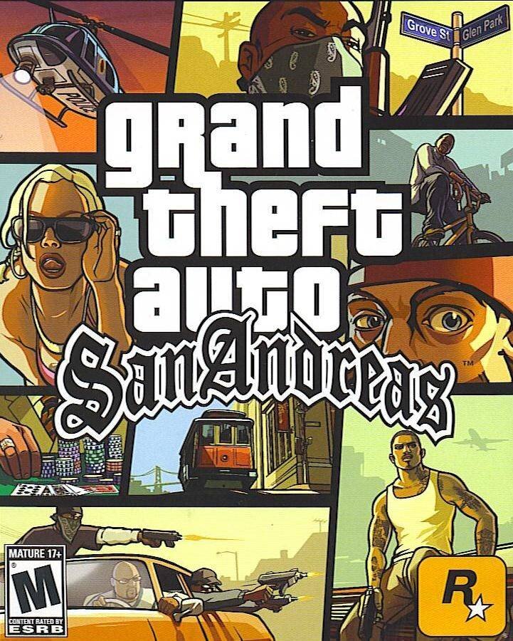 Обложка GTA:San Andreas