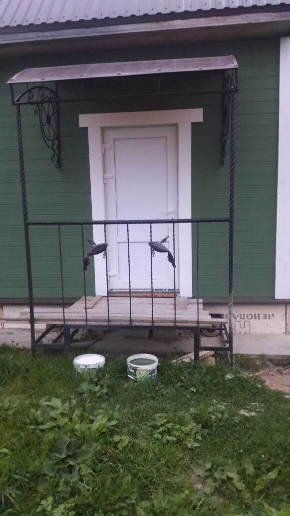 Крыльцо - кузнец Пестрецов С.