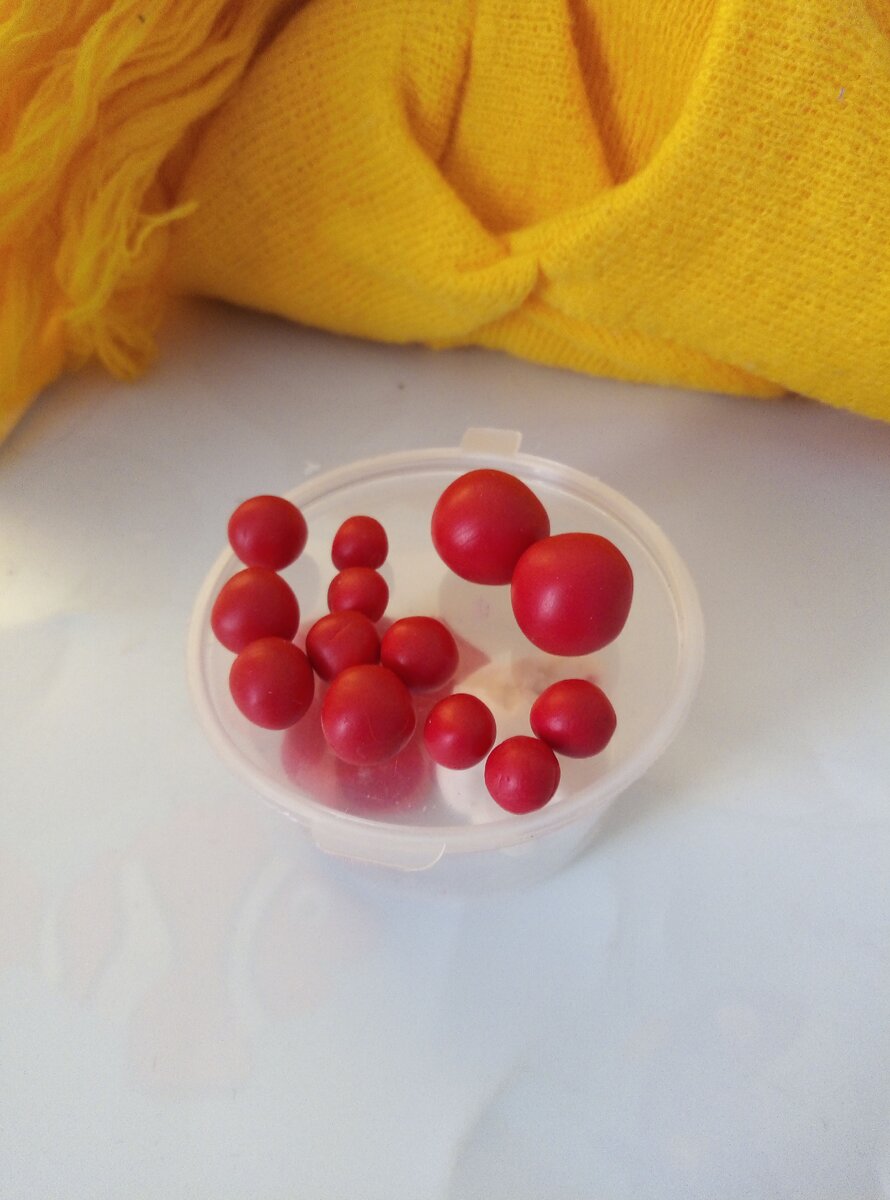 шарики разных размеров