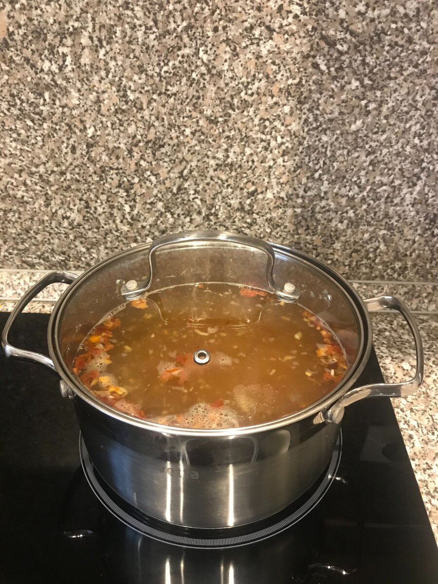 Суп (получилась целая кастрюля - 2 литра)