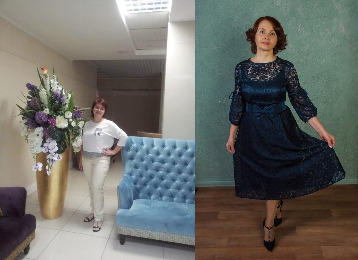 Слева – 2018 г, в весе примерно 75 кг, справа – ноябрь 2020, в весе 58-59 кг