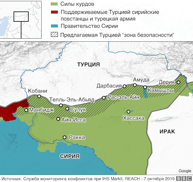 План турции по наступлению в сирии