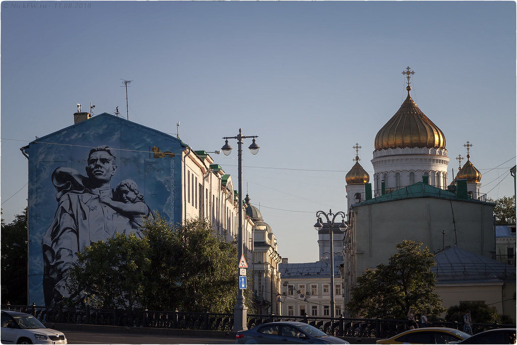 1. Граффити на Боровицкой площади © NickFW.ru - 11.08.2018г.