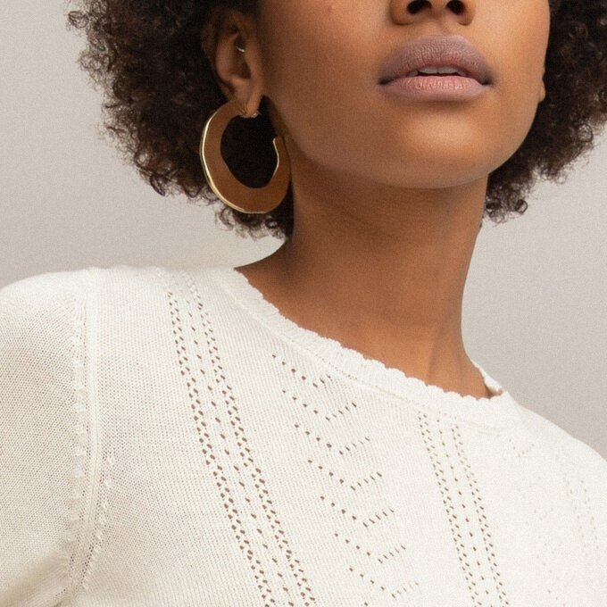 Джемпер с коротким рукавом 