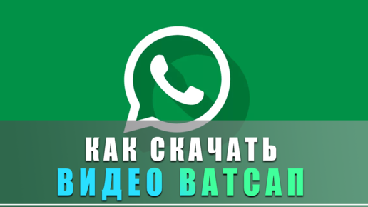 Как Скачать Видео С Ватсапа | Просто О Компьютере | Дзен