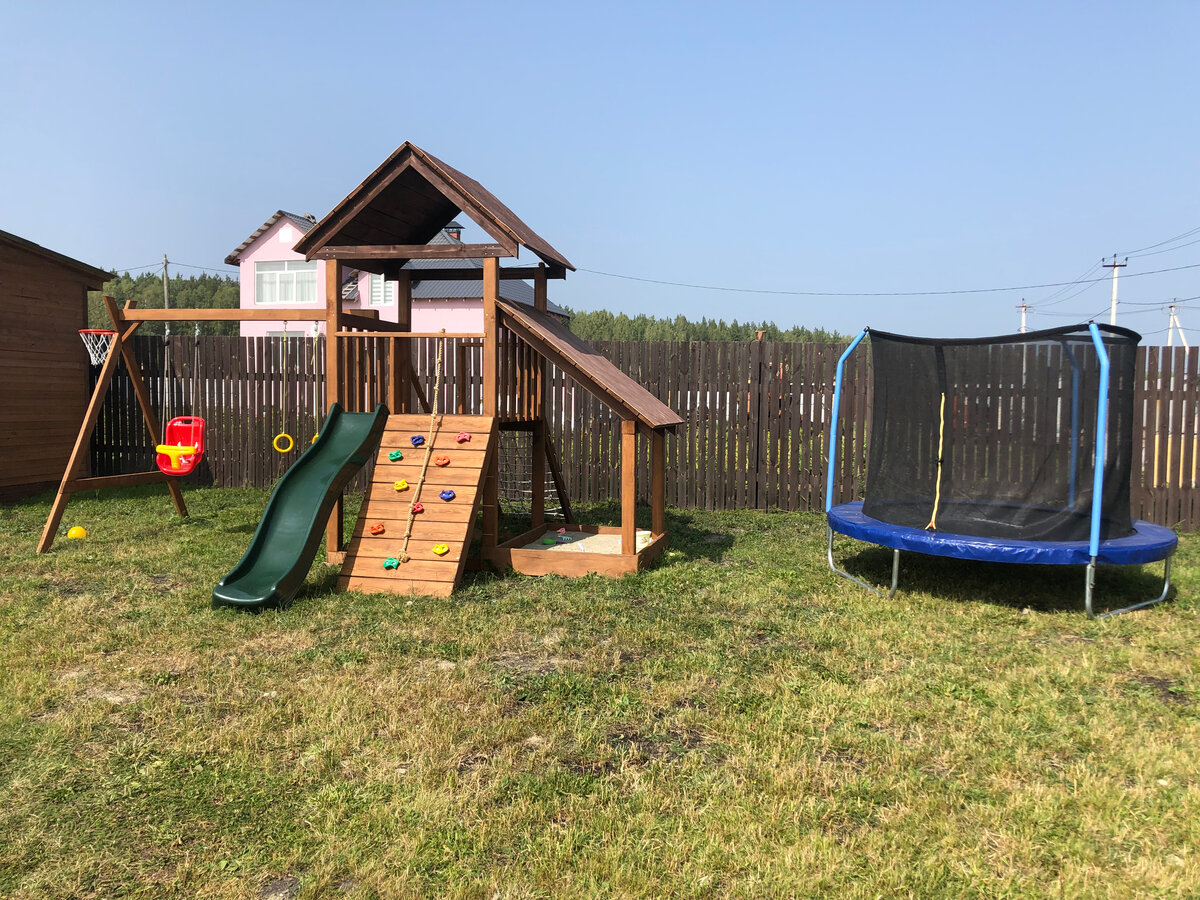 Так детский комплекс выглядит на данный момент 