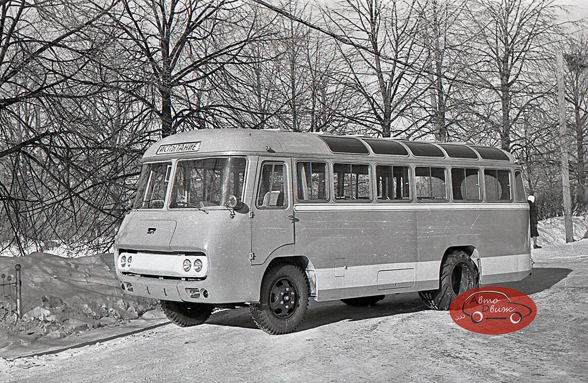 В 1964 году ПАЗ-672А № ЭЦ-80 переоборудовали, поставив взамен советской карбюраторной «восьмерки» британский дизель Perkins 6.306