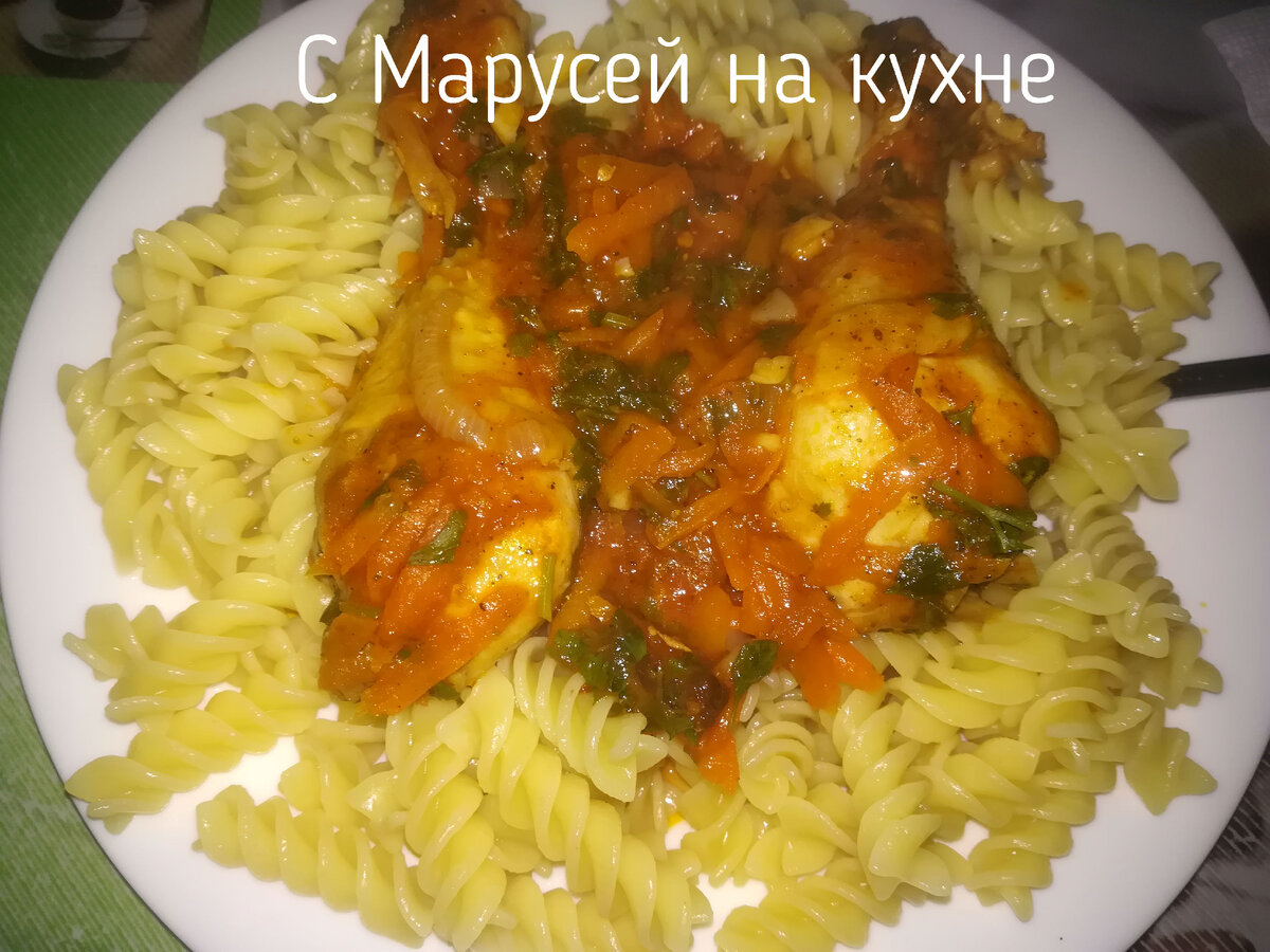 Чахохбили из куриной голени с томатной пастой. | С Марусей на кухне | Дзен