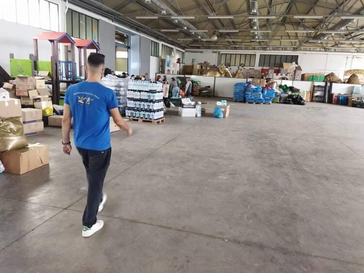 Для пострадавших организовали сбор помощи (фото моего мужа Яниса)