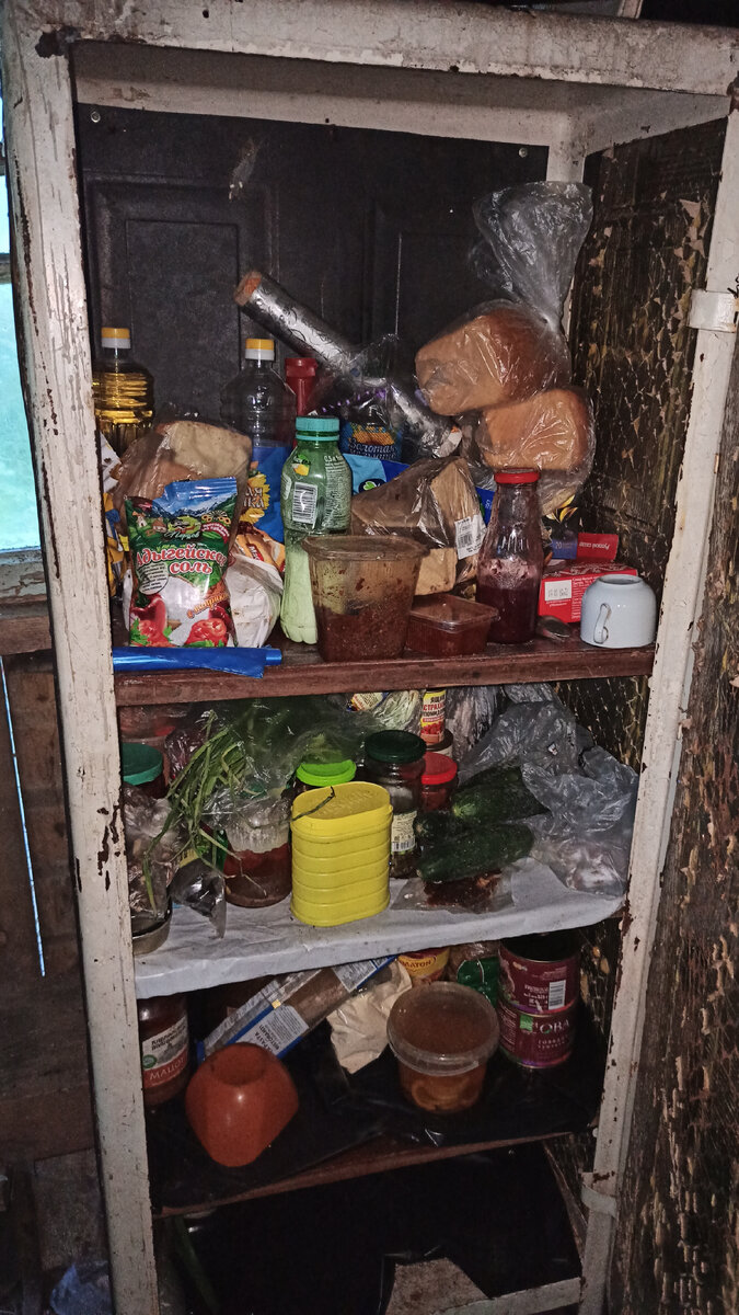 Шкаф с продуктами