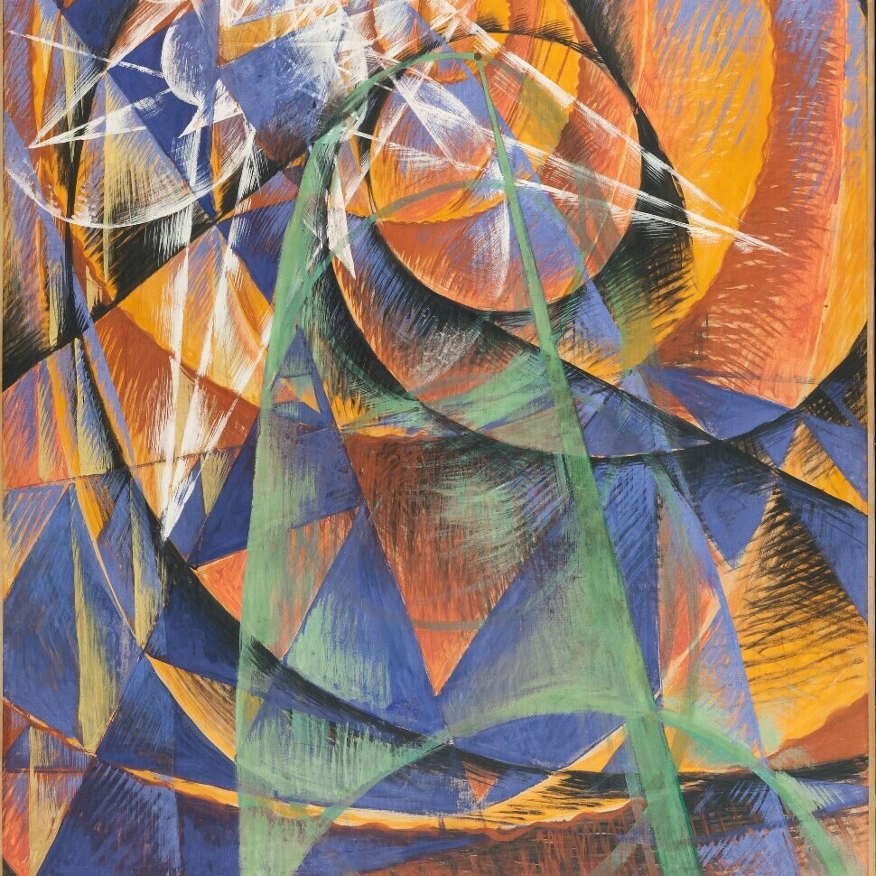    «Меркурий проходит перед Солнцем» (Джакомо Балла, 1914)
