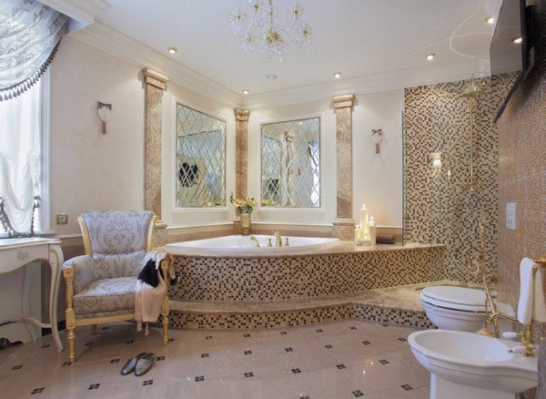 Дизайн ванной комнаты + 100 фото идей