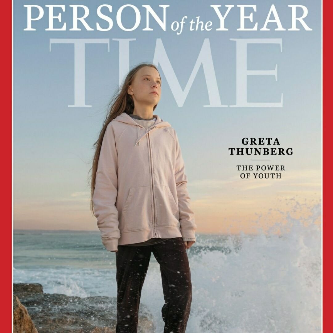 Грета Тунберг на обложке журнала «Time»