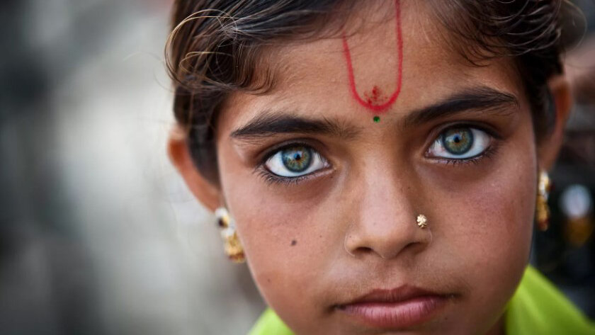 Индийская девочка. Источник фото: archive.org