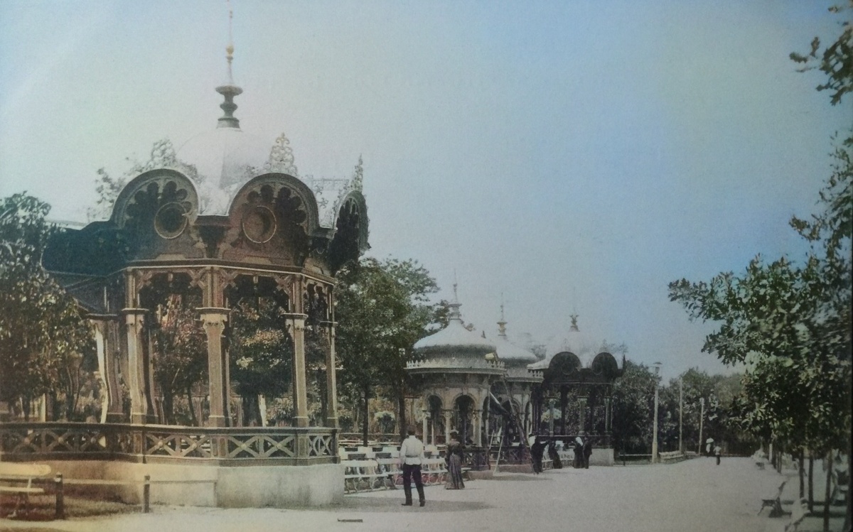 Александровский сад, Одесса, конец XIX века