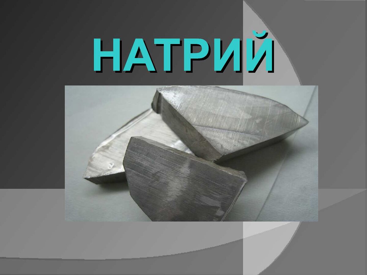 Натрий картинки для презентации