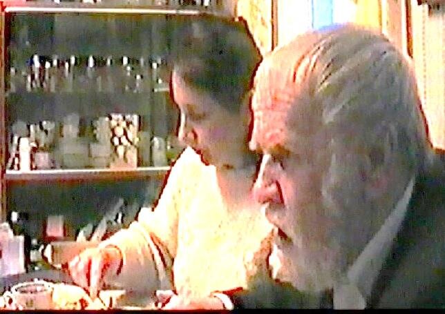 О. В.Смирнова, В. И. Белов. Воздвиженье. В гостях у Л.И. Сониной. Видеокадр.