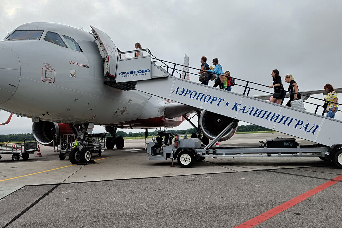 Из Калининграда в Петербург на Смоленске