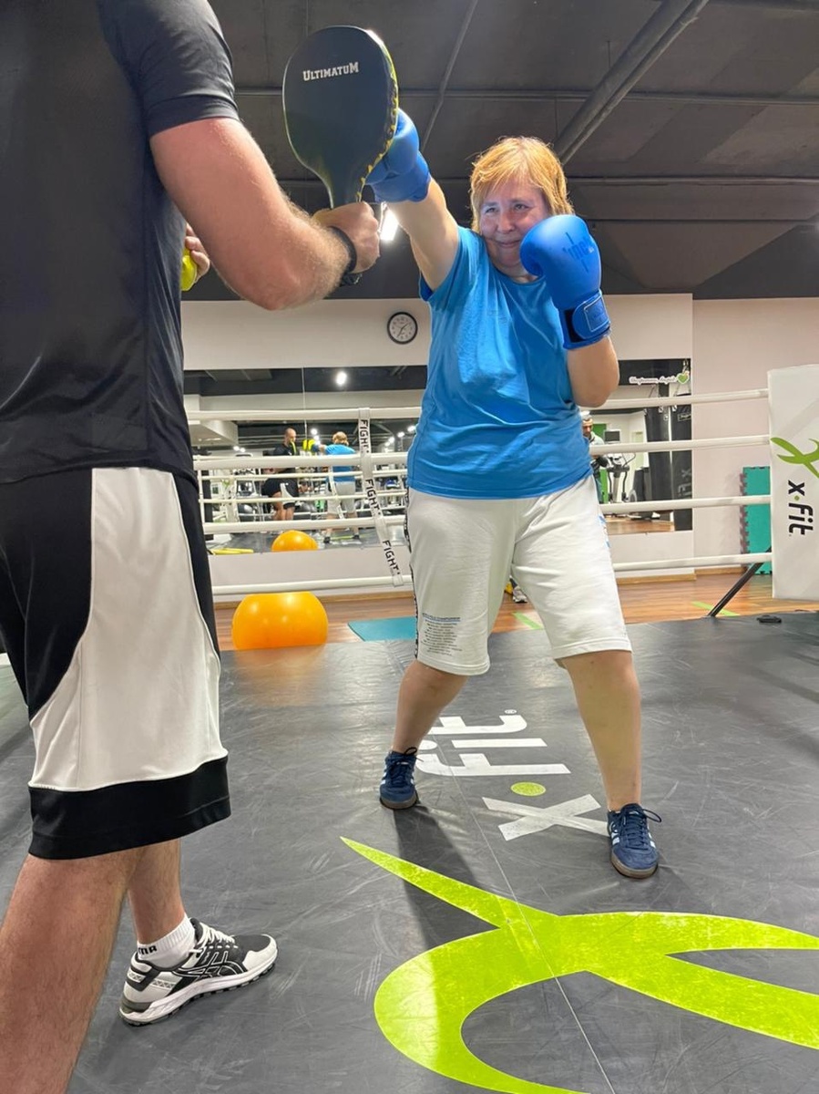 Тренировка ИНК по боксу в фитнес-клубе Волгограда X-fit.