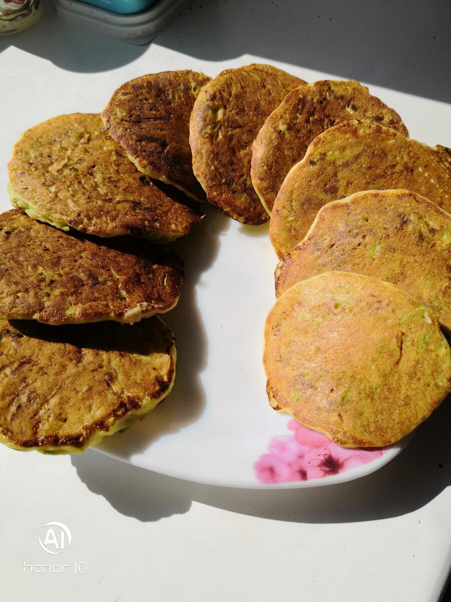 Кабачковые оладушки 