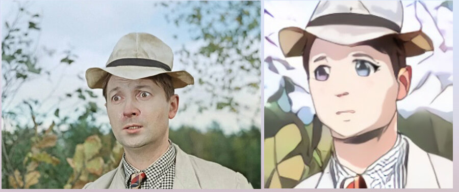 Картинка автора. При создании использован кадр из к/ф "Пес барбос и необчный кросс"