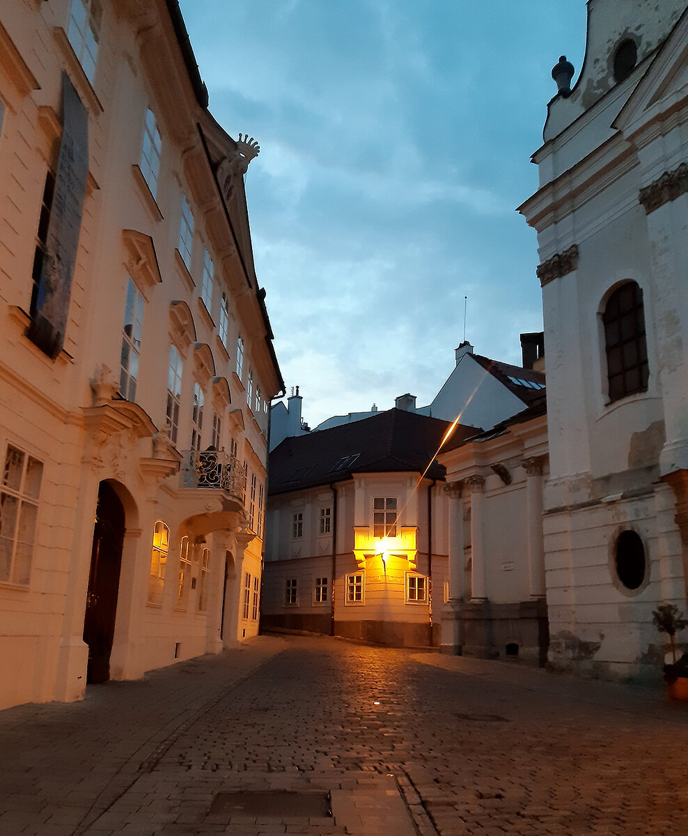 фото автора. Старые улочки Братиславы.