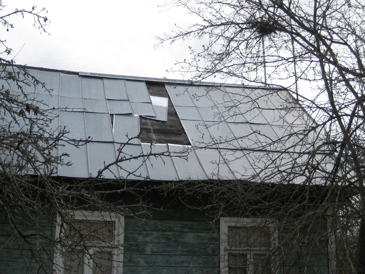 Летний дом в СНТ. Второй год, как "поехала" крыша. 