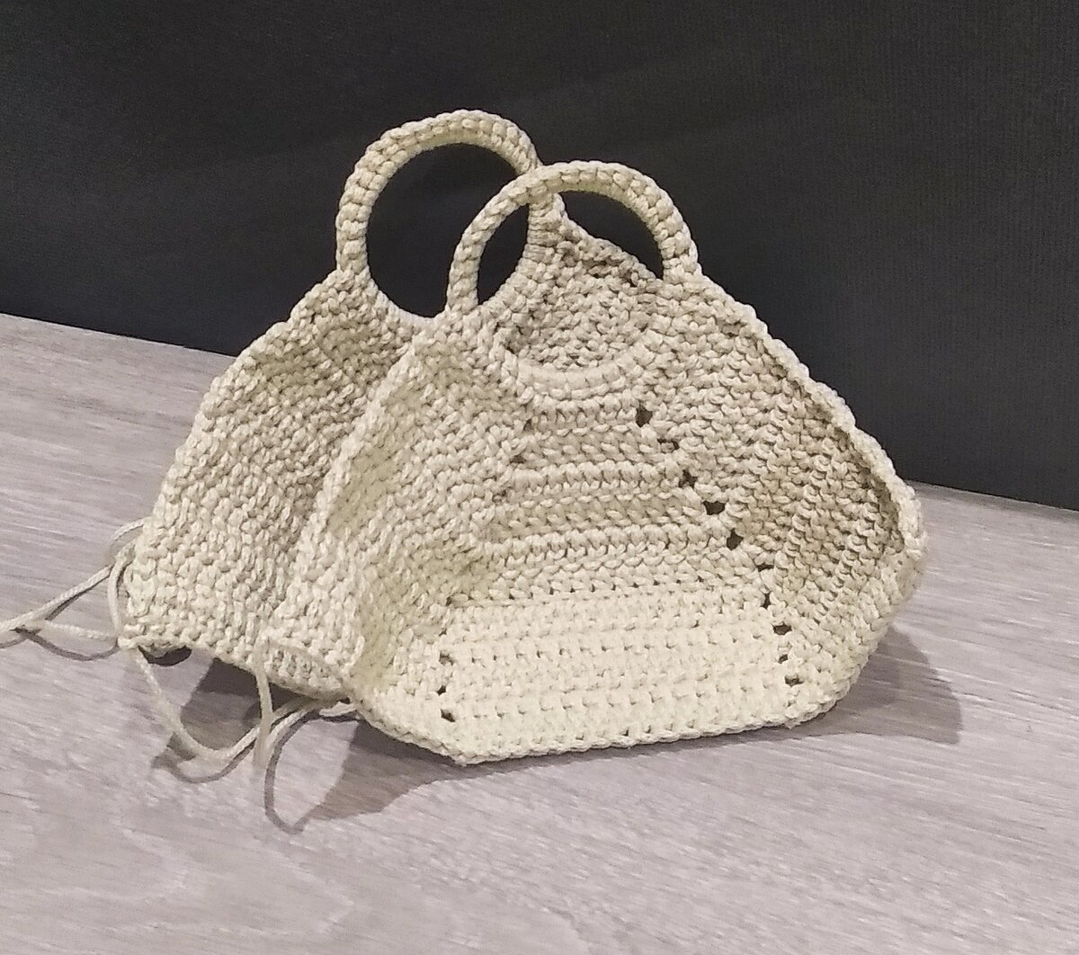 Сумки крючком из полиэфирного шнура