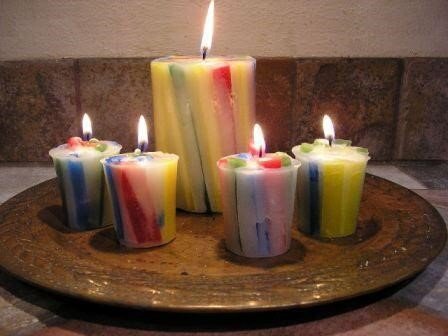Как делать окопные свечи