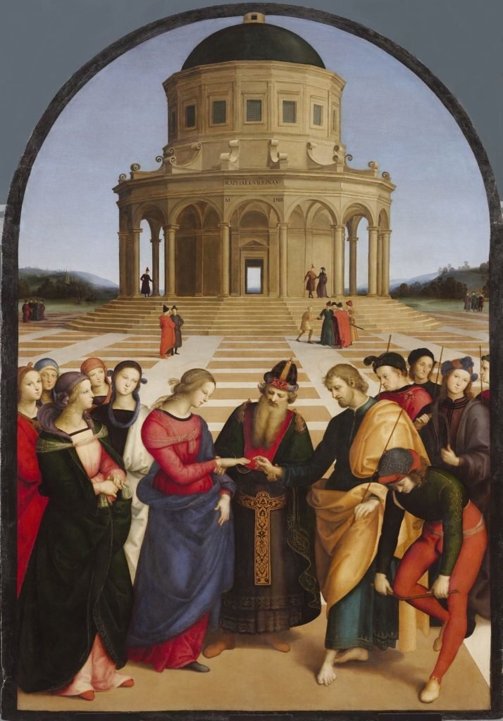 Обручение Марии. 1504.