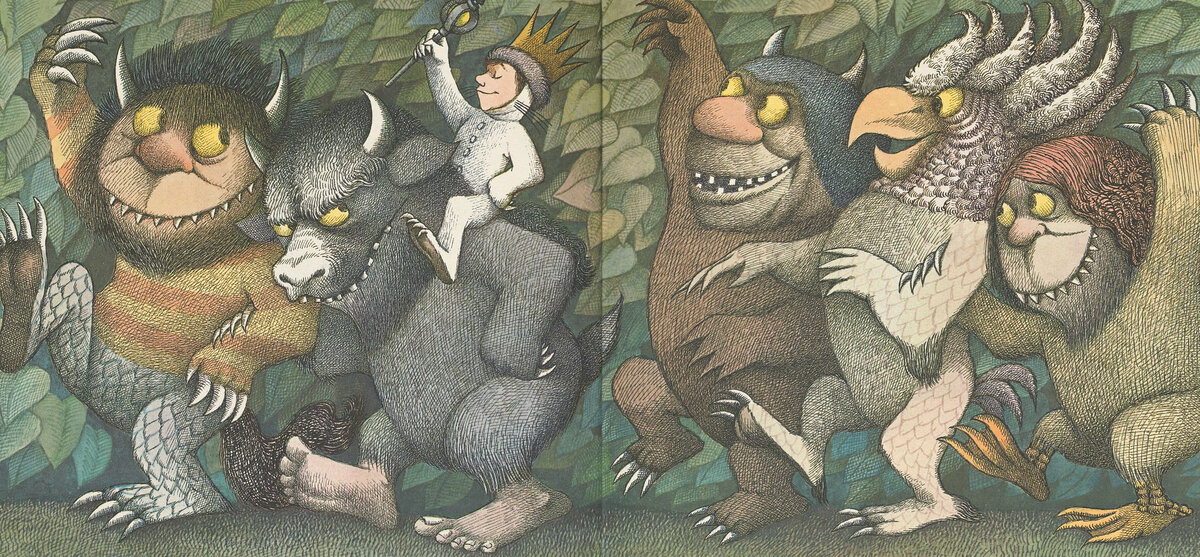 Там, где живут чудовища / Морис Сендак, 1963 год