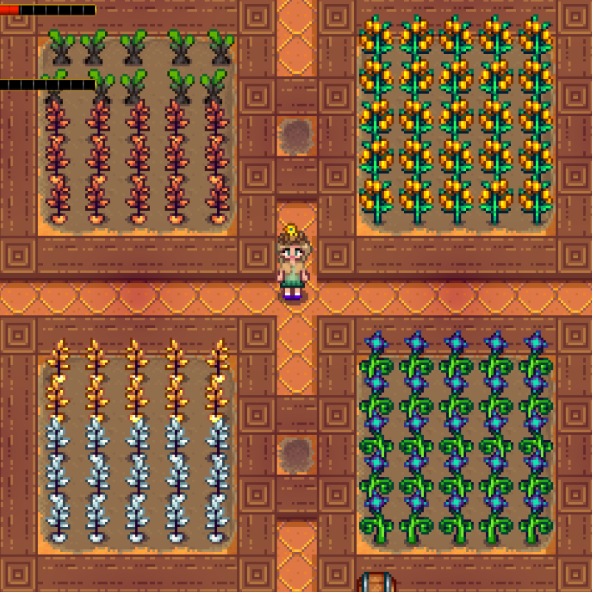 Новые виды растений от мододелов.