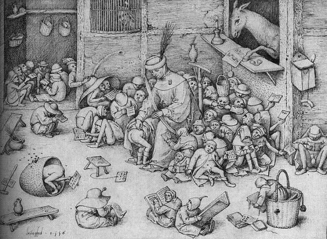 П.Брейгель. Школа.