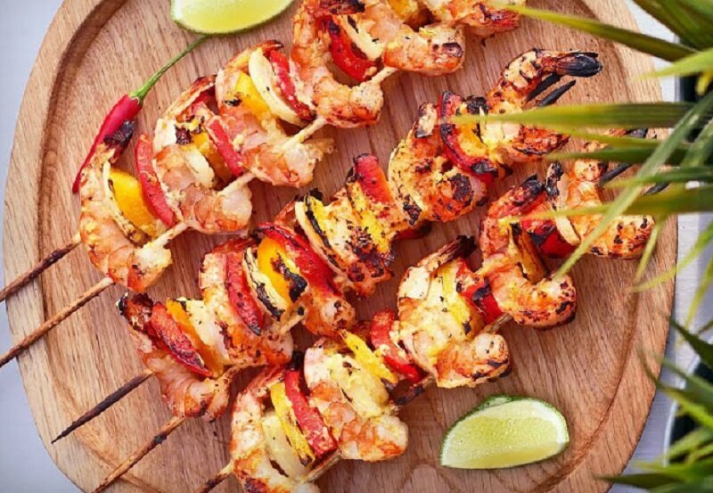 Шашлык «Дары моря» - вкусное и полезное разнообразие для любого пикника