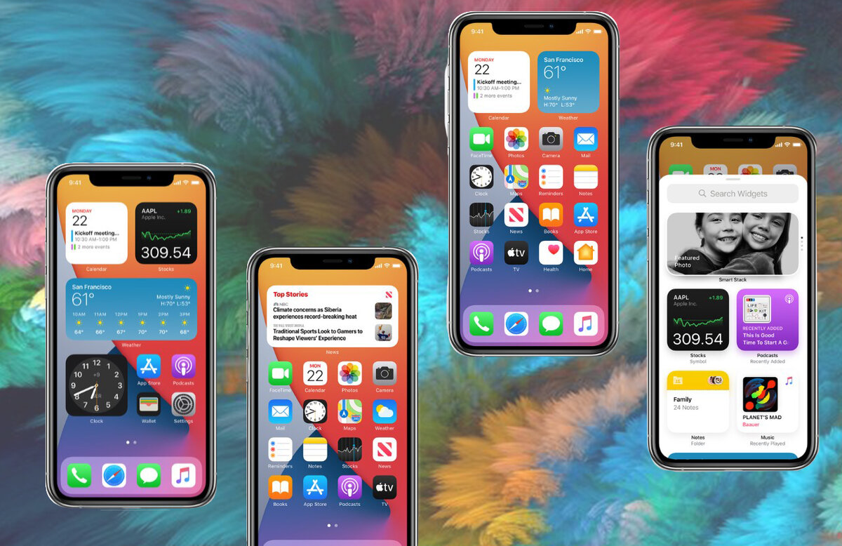 Обновление iphone 17. Экран айфона айос 14. Айфон 11 айос 14. Виджеты на айфоне айос 14. IOS 14 скрин.