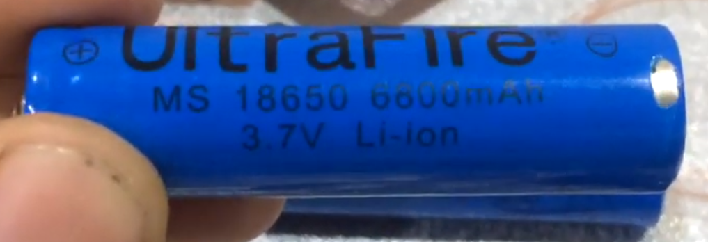 UltraFire 6800mAW - емкость в 10 раз ниже на самом деле