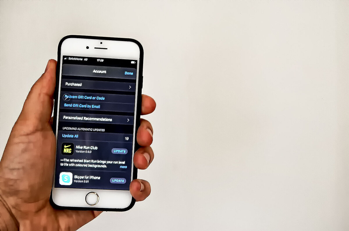 Обновление приложений на айфоне