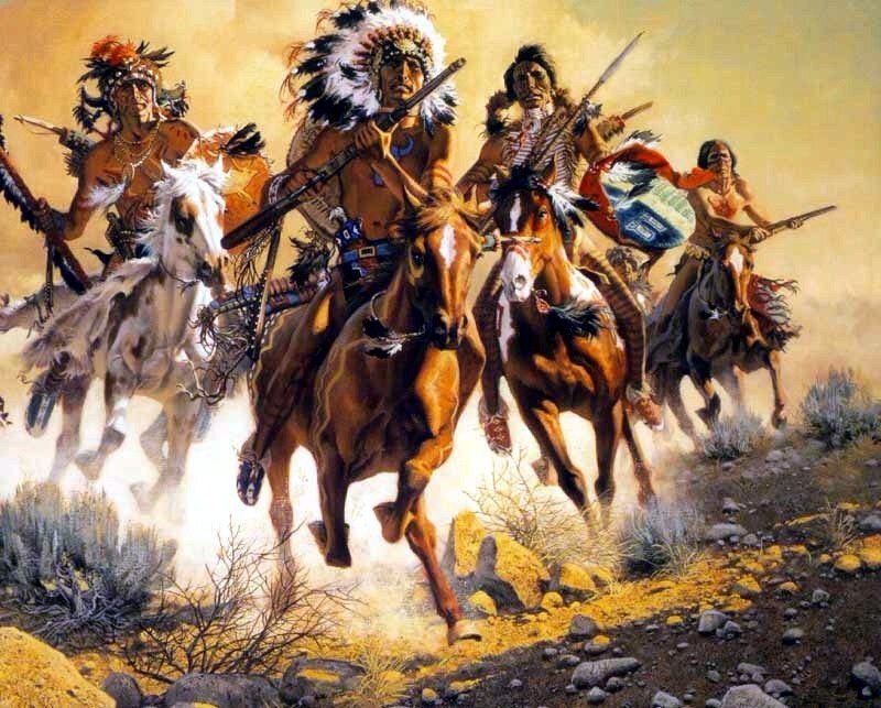 Индейцы. Взято из свободного источника - Яндекс картинки.