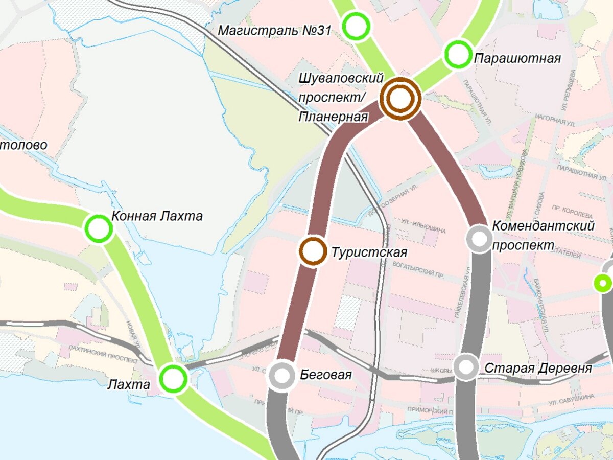 Станция метро «Богатырская» она же «Туристская». Какой она будет и когда  откроется? | Подземный Янус | Дзен