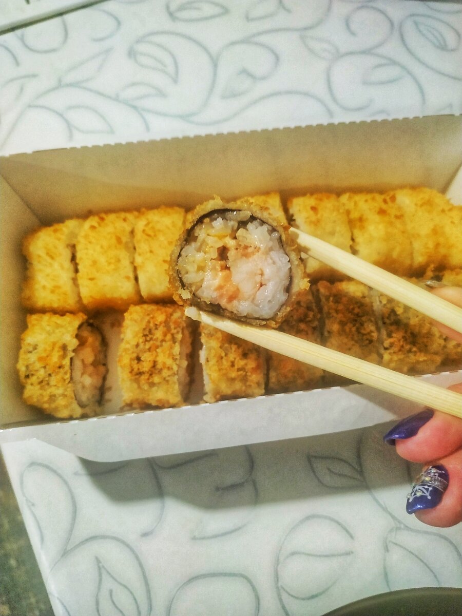 Роллы темпура: некрасивые, но вкусные