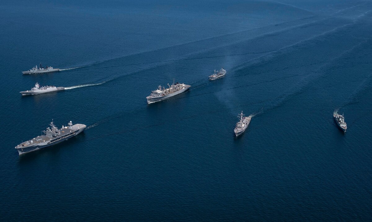 Корабли стран, участвующих в учениях Baltic Operations - Фото: ABACA