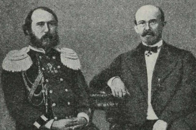 Павел Обухов (слева) и Николай Путилов