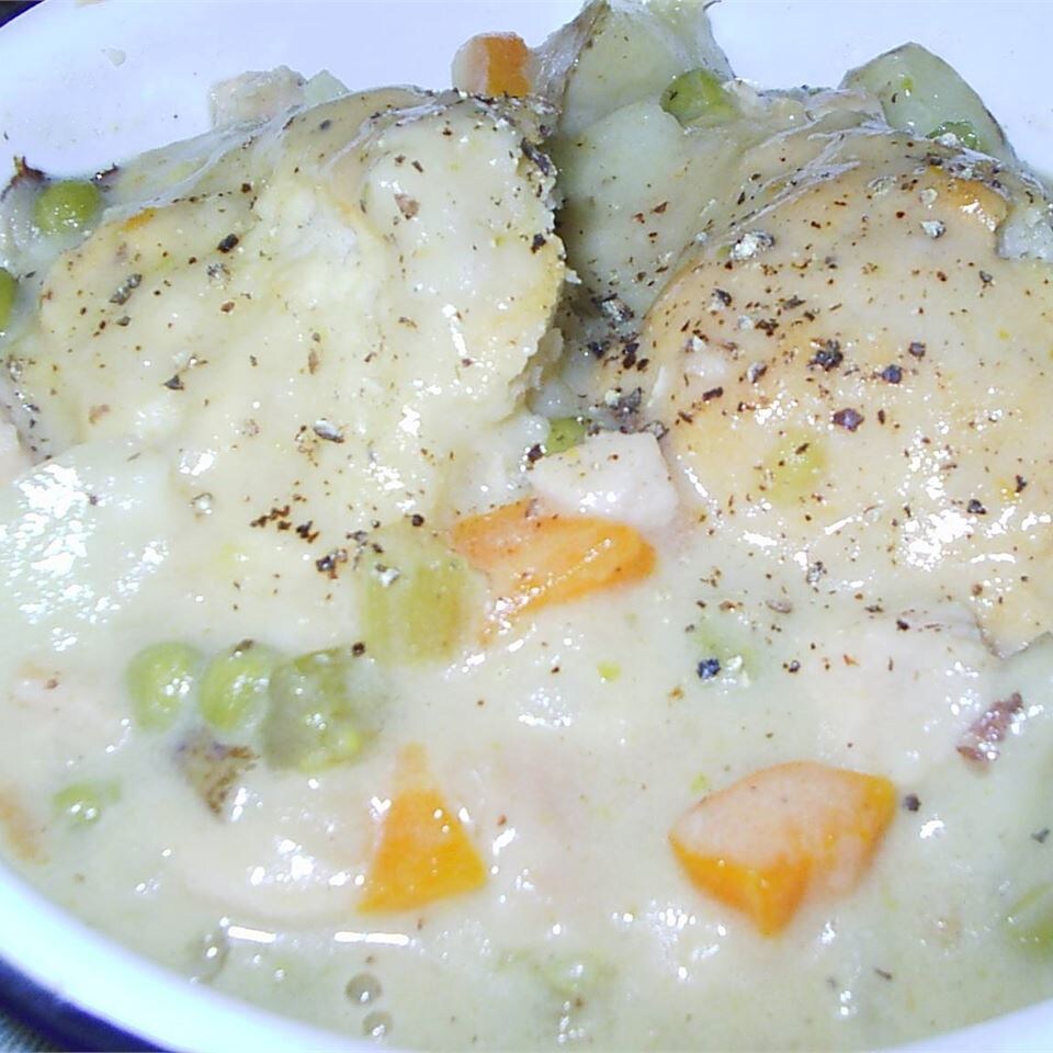 Ирландская курица и клецки