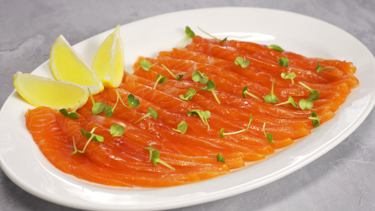 Слабосоленая форель за 3 минуты от Всегда Вкусно!