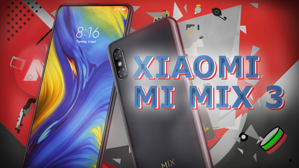 Инструкция, как заменить аккумулятор Xiaomi Mi Mix 3 (2018, на Snapdragon 845).