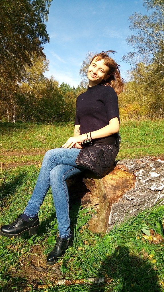 Это я гуляю, чтобы не думать о плохом