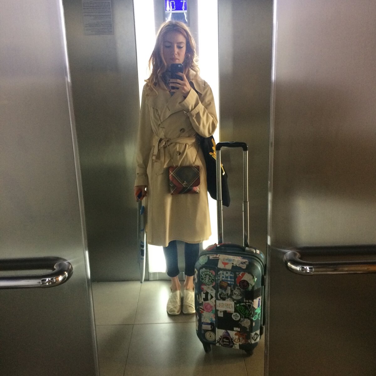 Тренч Burberry, немного переделанным достался от мамы