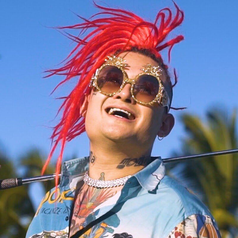 Прическа "пальма" 