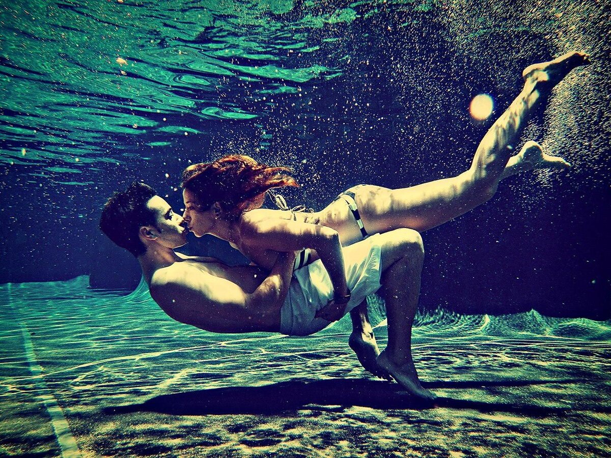 Naked Love Scenes In Water