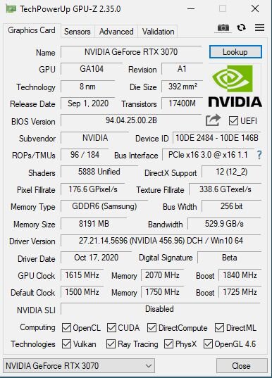 Программа GPU-Z